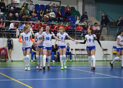 Волейболистки "Ангары" одержали третью победу в рамках 5-го тура Чемпионата России "Высшей Лиги Б"