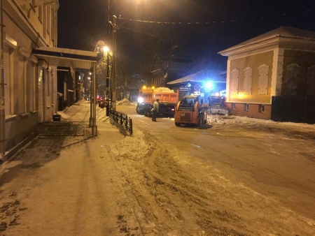 Более 8,5 тысяч тонн снега вывезли с иркутских улиц за минувшие выходные