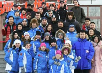 Иркутские хоккеистки принимают участие в Фестивале зимних видов спорта в Китае