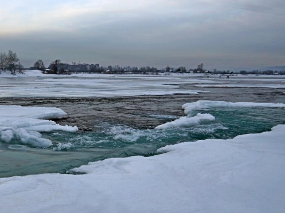 Объемы снега в бассейнах рек Приангарья существенно превышают норму