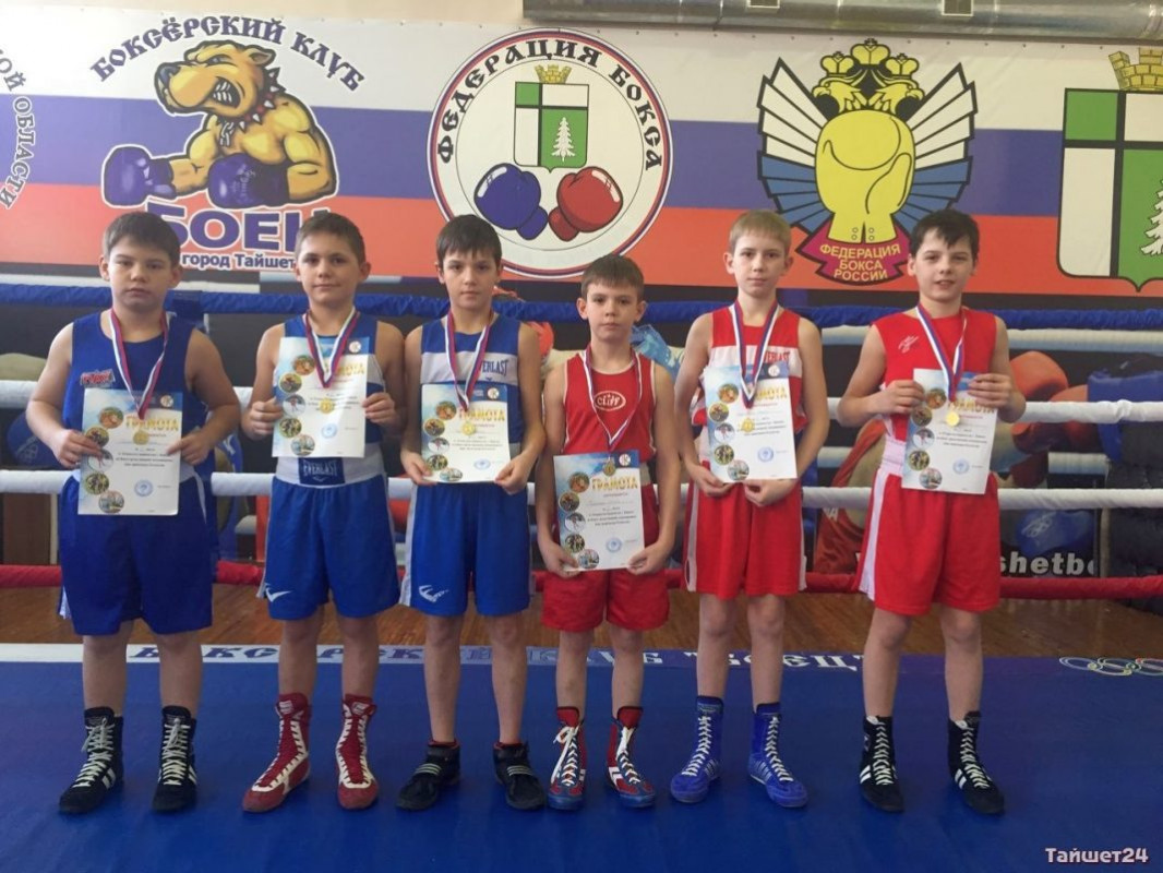 Шесть золотых медалей завоевали тайшетские боксёры в Красноярском крае