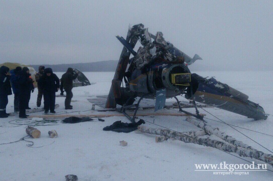 Поиски пассажира потерпевшего крушение вертолета в Братском районе возобновлены