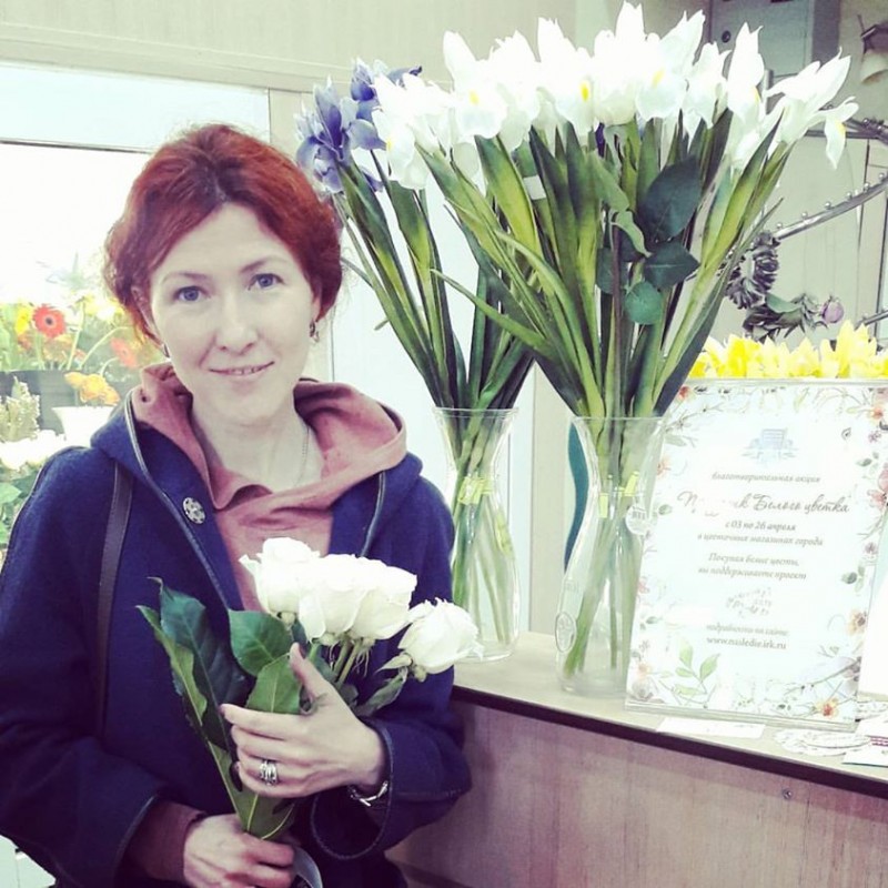 Акция «Праздник белого цветка» в помощь центру абилитации проходит в Иркутске