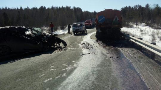 Полиция ищет свидетелей смертельной автоаварии  на трассе «Байкал»