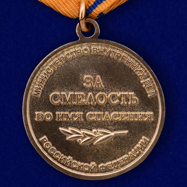 Вручение медали «За смелость во имя спасения» сотруднику ГУ МВД России по Иркутской области