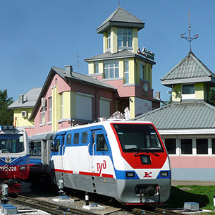 Детскую железную дорогу на острове Юность в Иркутске откроют 9 мая