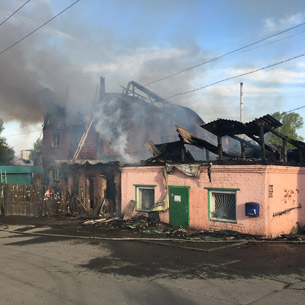 В Иркутске сгорела нелегальная гостиница вместе с владельцем