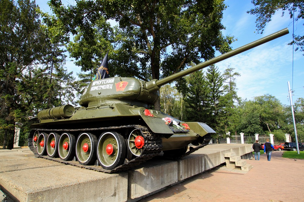 Памятник Ленину и танк «Иркутский комсомолец» признаны объектами культурного наследия