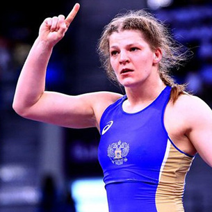 Ангарчанка Екатерина Букина взяла золото на чемпионате России по женской борьбе