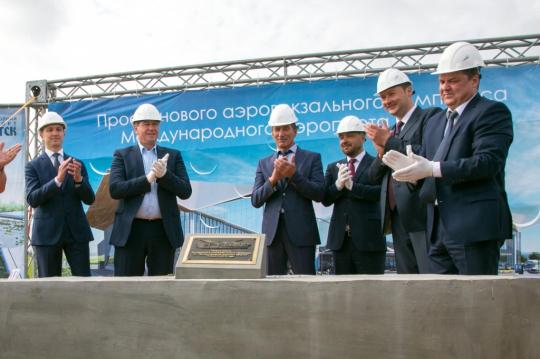 В аэропорту Иркутска заложили первый камень нового терминала