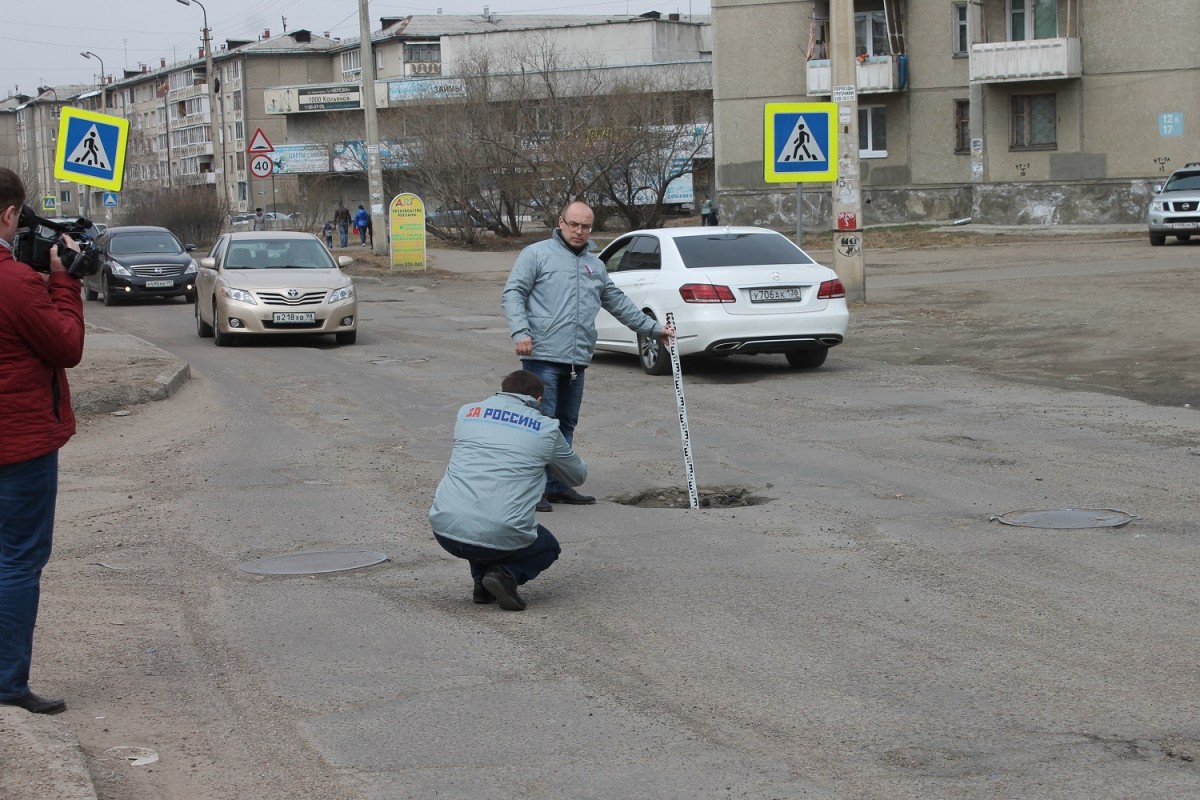 Убитые дороги в Ангарске частично отремонтировали