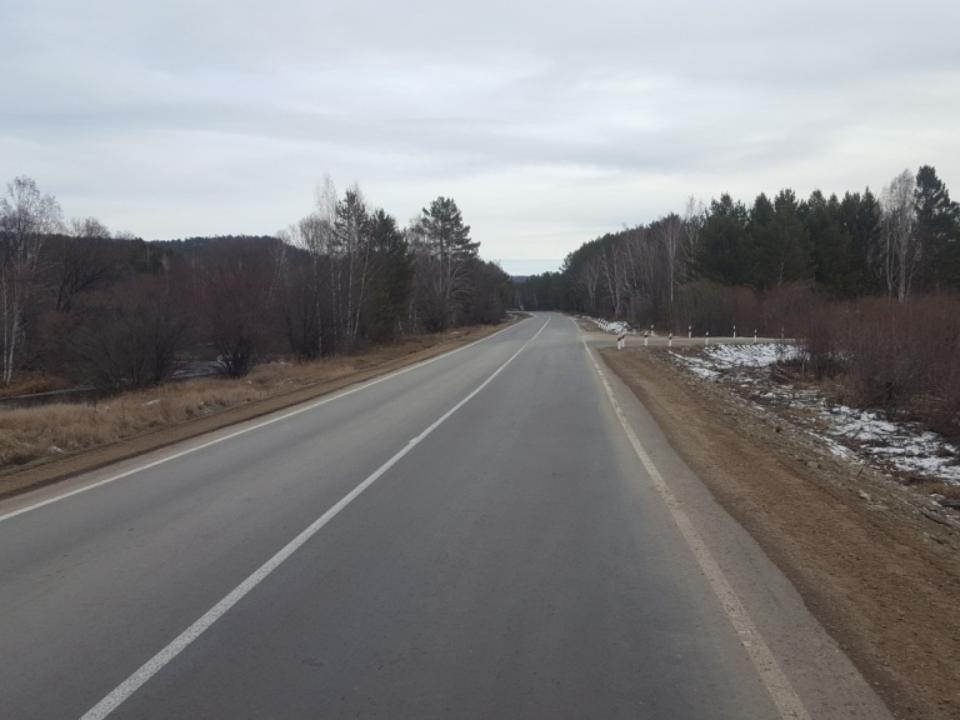 В Шелеховском районе досрочно отремонтировали 7-километровый участок автодороги