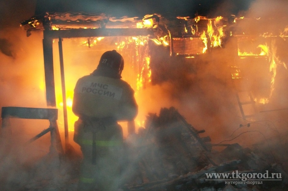 Пожар в Братском районе унес жизнь человека