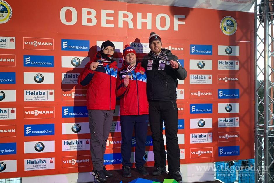 Братчанин Семён Павличенко стал четырёхкратным чемпионом Европы по санному спорту