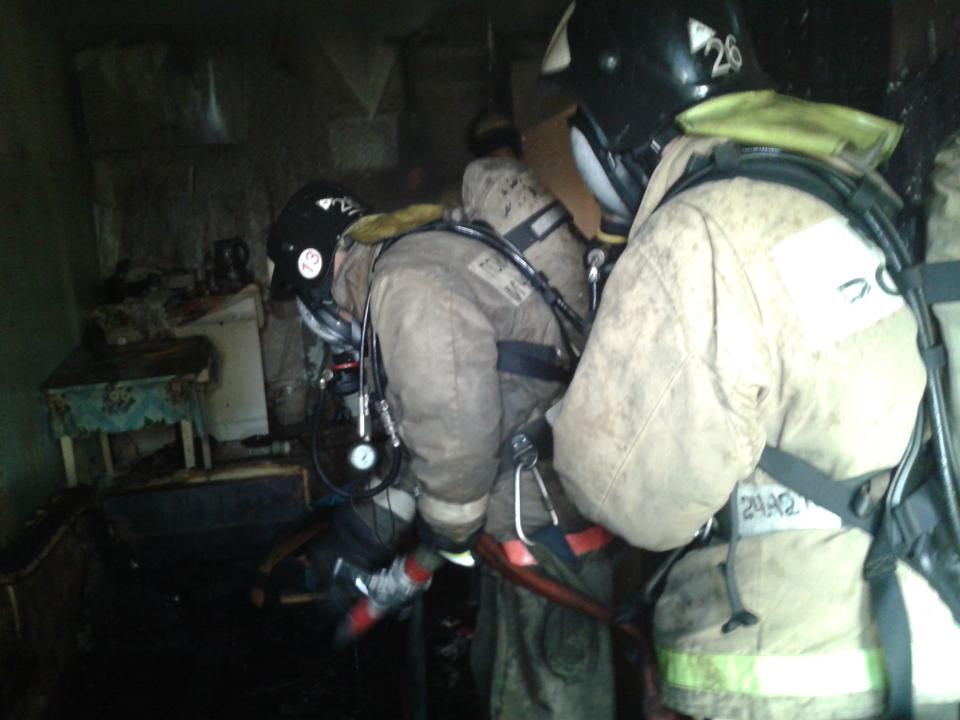 В результате пожара в центре Иркутска потребовалась экстренная эвакуация жителей многоквартирного дома