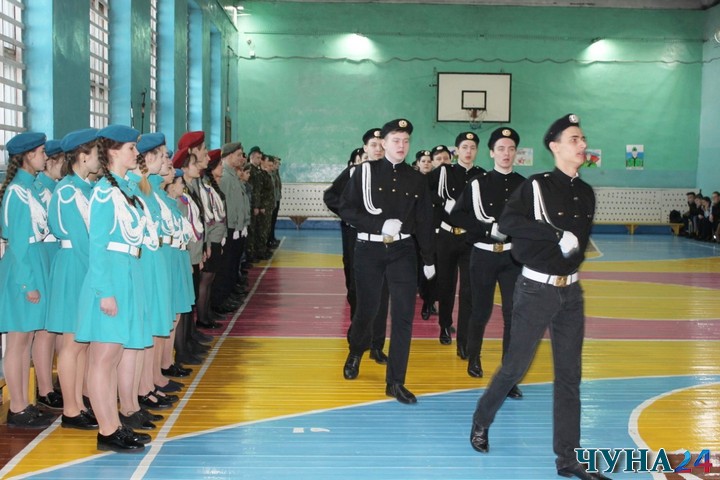 В Чунском районе прошёл смотр-конкурс «Служить России суждено тебе и мне»