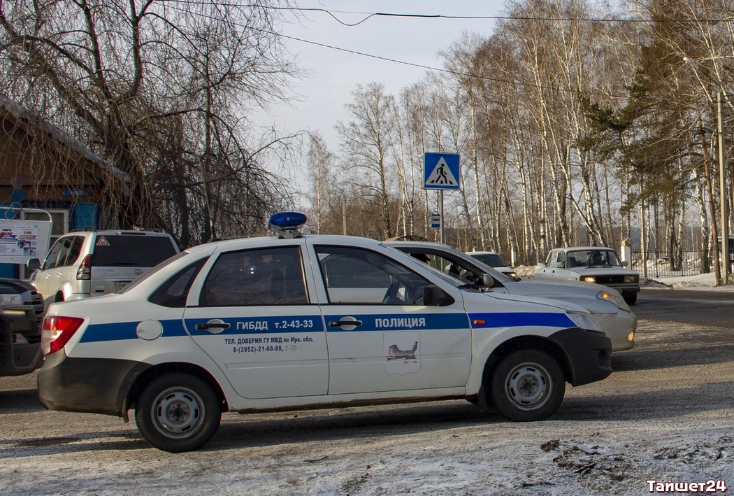 За выходные сотрудники ГИБДД поймали в Тайшетском районе восемь пьяных водителей
