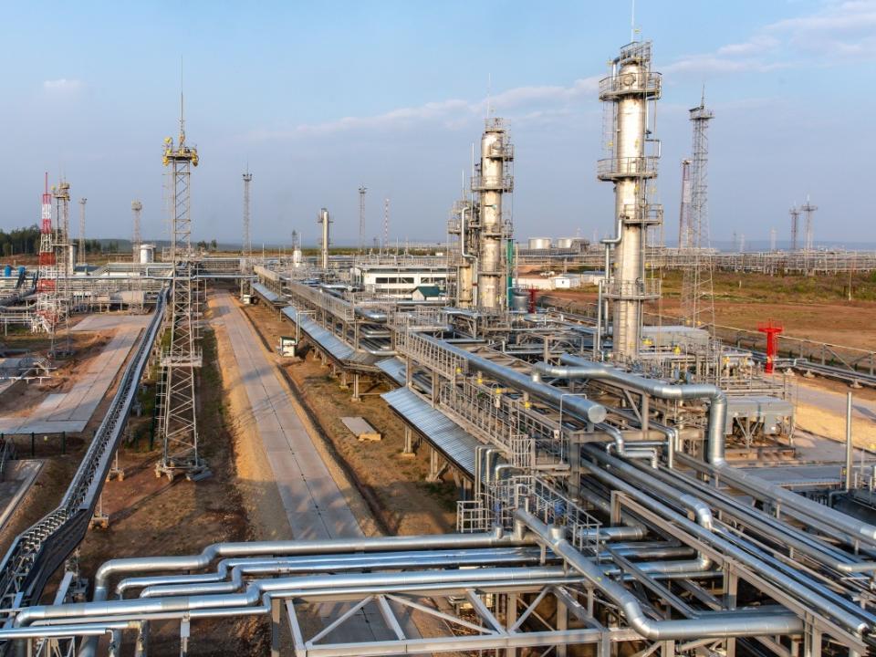 Объем инвестиций в газовый проект в Иркутской области превысит 460 млрд рублей