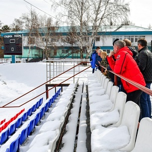 Стадион «Рекорд» в Иркутске готовится принять матчи чемпионата мира по хоккею с мячом