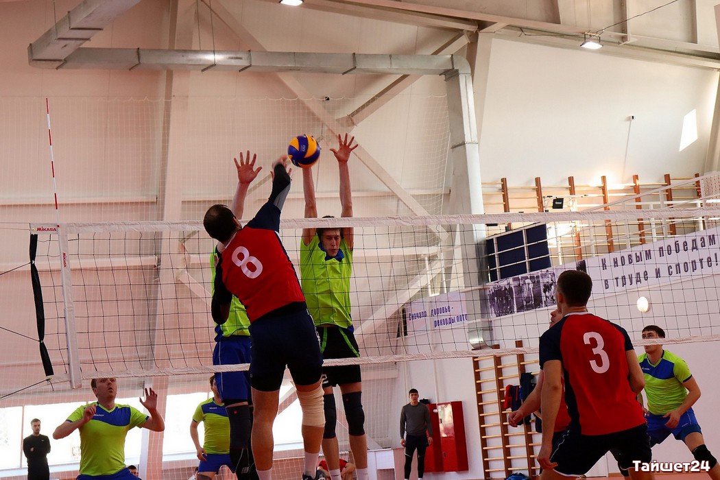 В Тайшете подвели итоги отборочного тура областного чемпиона по волейболу