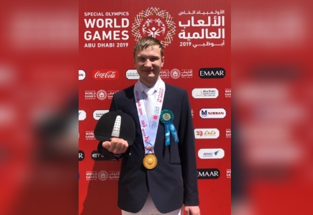 Иркутянин Дмитрий Глаголев взял «золото» на Всемирных Специальных Олимпийских играх