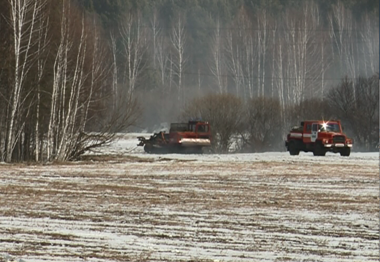 В Иркутском районе провели масштабные учения по подготовке к пожароопасному сезону
