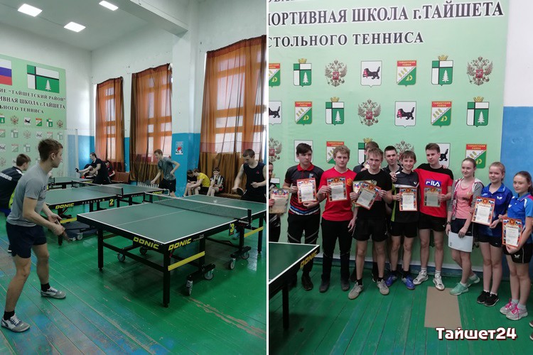 Школьники Тайшетского района по-взрослому сыграли в теннис