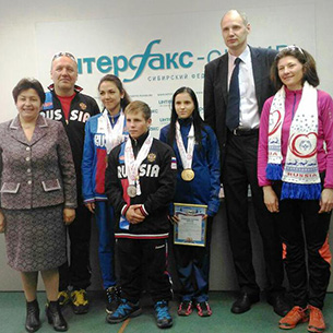 Илья Резник поздравил медалистов Специальной Олимпиады из Прибайкалья
