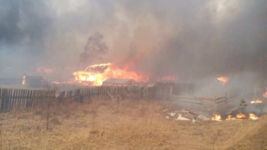Виновник пожара в поселке Бубновка в Приангарье, где сгорело 59 домов, установлен