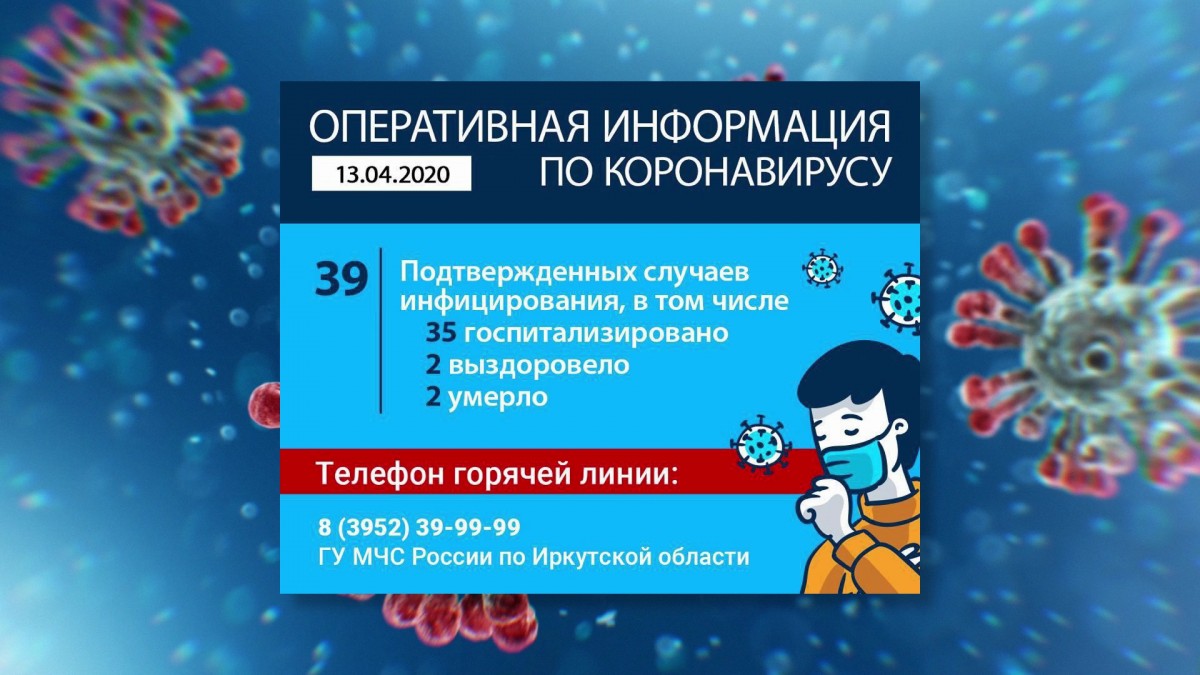 Еще четыре человека заболели коронавирусом в Иркутской области