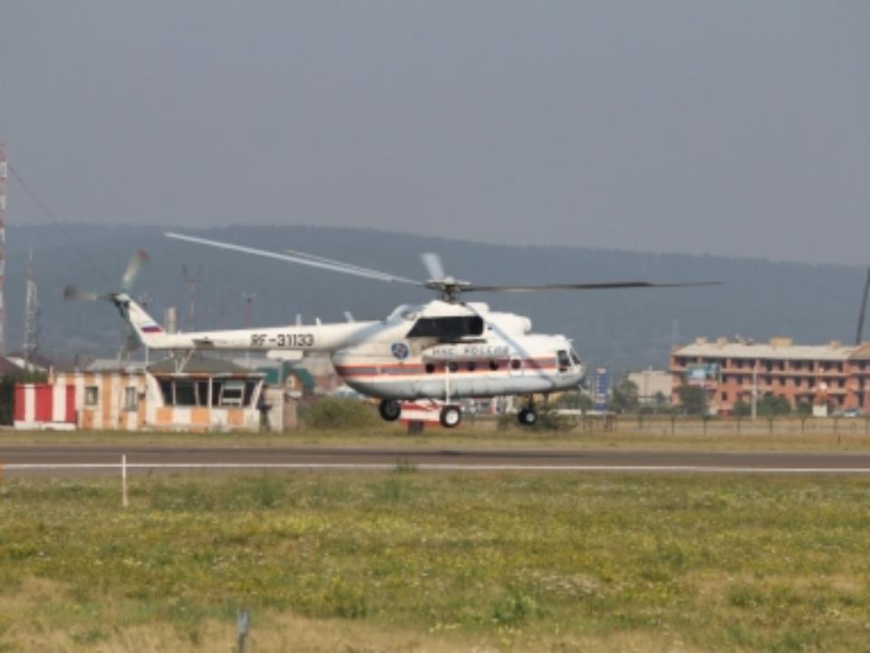 Авиация МЧС России прибыла в Иркутскую область для тушения пожаров