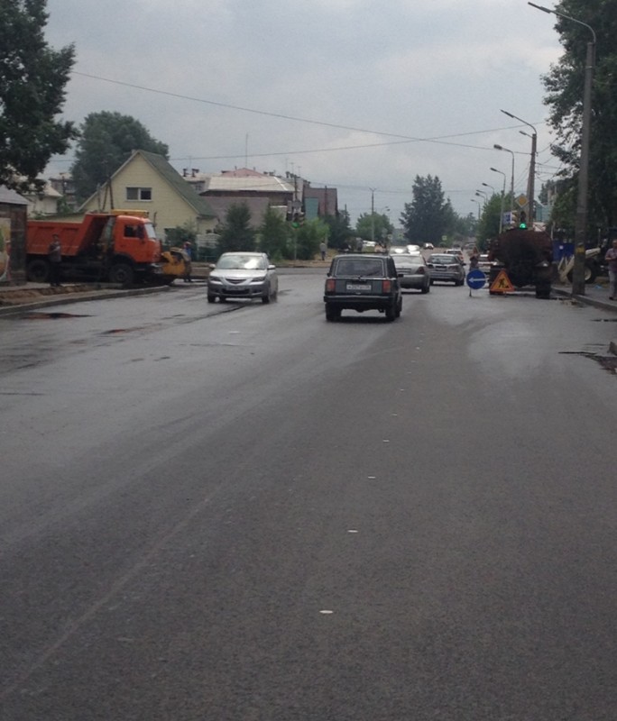 Ангарск с опережением выполняет ремонт по проекту «Безопасные и качественные дороги»