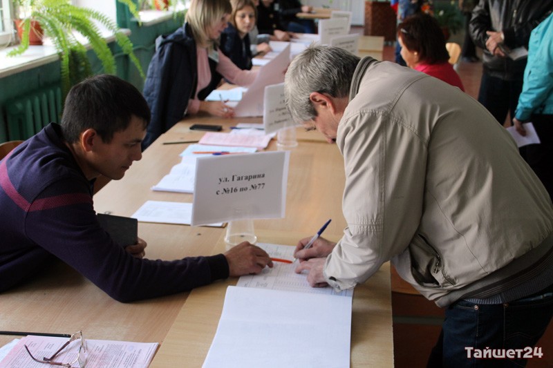 К полудню в Тайшетском районе проголосовали только 8,9% избирателей