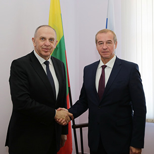 Иркутская область и Литва заинтересованы в развитии сотрудничества