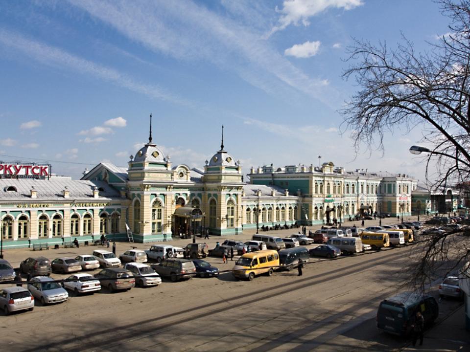 Пешеходную зону перед вокзалом "Иркутск- Пассажирский" расширят в 2018 году