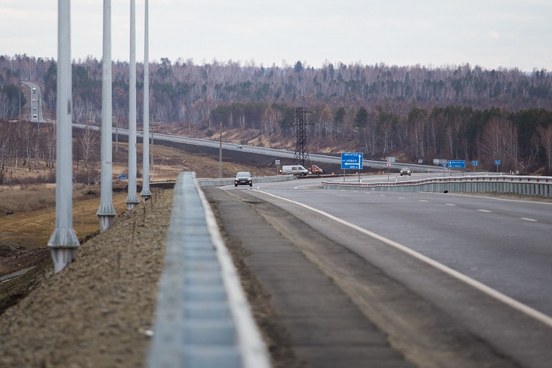 «Труд» завершил строительство участка автодороги Р-255 «Сибирь» в Тулунском районе