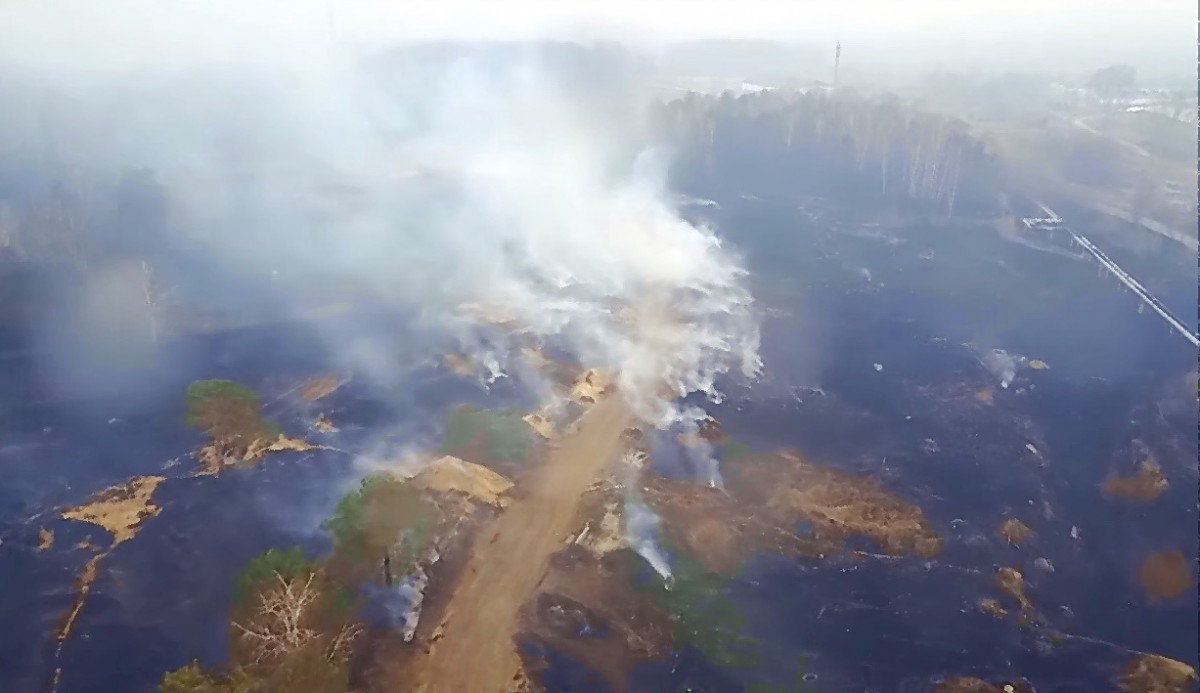 Поселок Бубновка под Киренском сгорел дотла: 500 человек эвакуировано