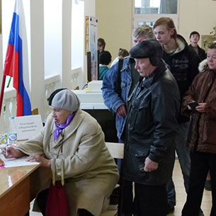 На 12.00 наибольшей активностью в Прибайкалье отличились избиратели Русских Янгутов