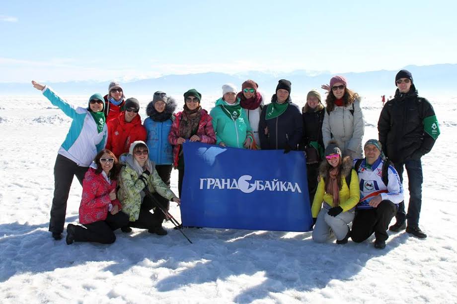 Компания «Гранд Байкал» приняла участие в массовом ледовом переходе