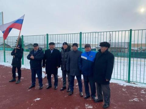 Многофункциональную спортивную детскую площадку открыли в селе Кулункун Эхирит-Булагатского района