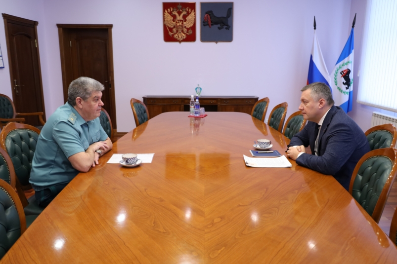 Глава Приангарья и начальник Иркутской таможни обсудили экспорт и импорт в период санкций