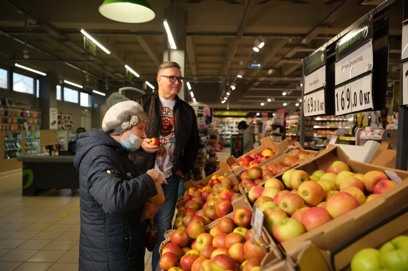 В супермаркетах "Слата" растут продажи цитрусовых