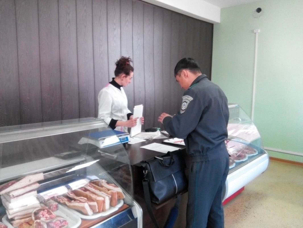 Магазины в Хомутово проверяют на продажу мясной продукции в очаге африканской чумы свиней