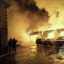 Крупный пожар случился в Иркутске, горели жилой дом, два автосервиса и 13 автомобилей