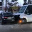 Маршрутка врезалась в легковушку на улице Байкальской в Иркутске