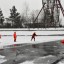 Открытый урок по спасению при провале под лед прошел в Иркутске