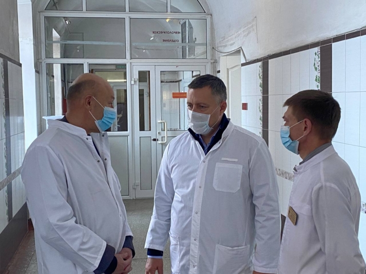 Игорь Кобзев вновь посетил иркутский военный госпиталь