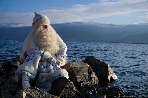 Байкальский Дед Мороз съездил на день рождения Дед Мороза в Великий Устюг