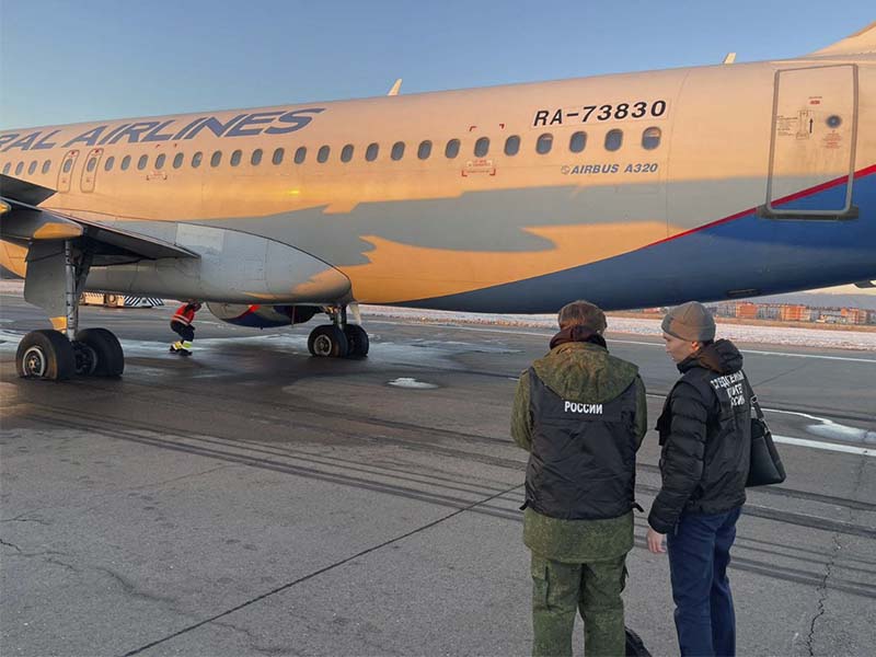 Прокуратура: Аварийная посадка А-320, летевшего из Душанбе, произошла в Иркутске из-за неверных действий экипажа