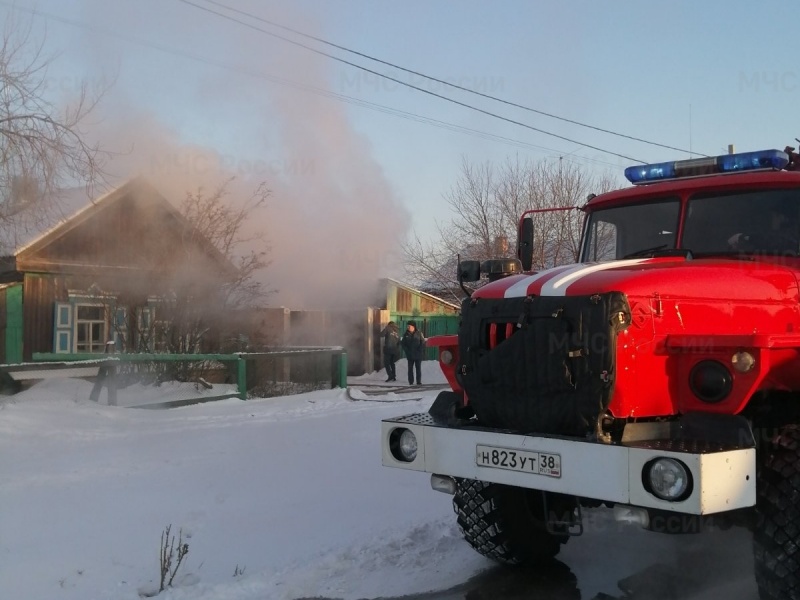 Мужчина погиб на пожаре в Усть-Илимске